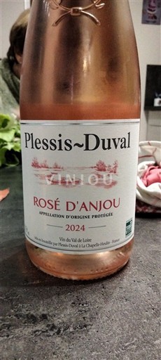Thung lũng sông Loire Rosé d'Anjou Plessis-Duval 2024