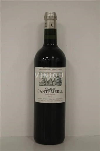 Bordeaux Haut-Médoc Château Cantemerle 5e Grand Cru Classé 2015