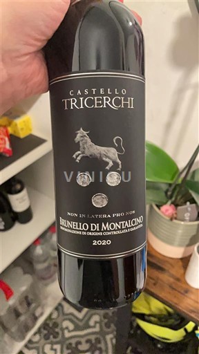 Toscana Brunello di Montalcino. Castello Tricerchi 2020
