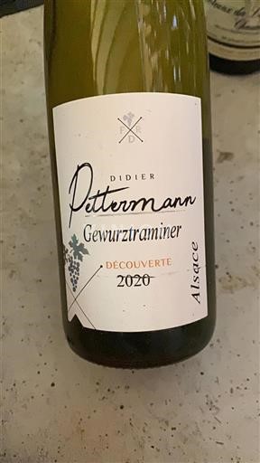Alsace Gewurztraminer Grand Cru Didier Pettermann Découverte 2020