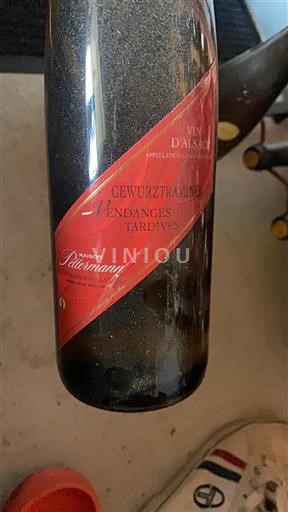 Alsace Grand Cru Maison Pettermann Vendanges Tardives 2019