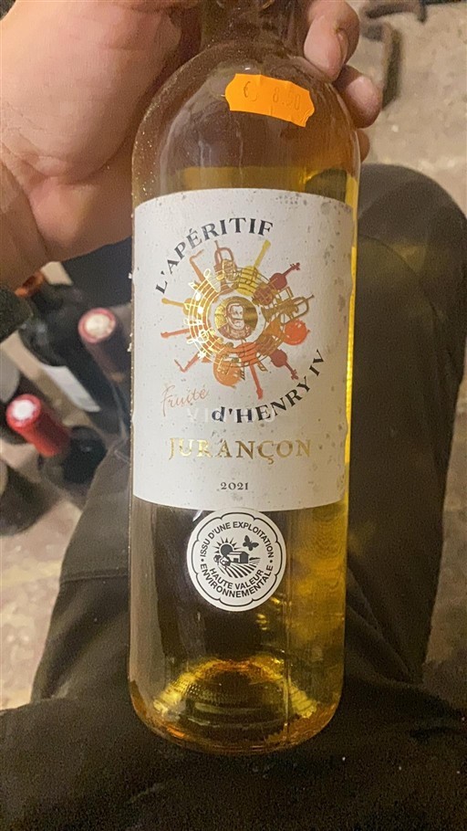 Sydvestfrankrig Jurançon L'Apéritif Fruité Henry IV 2021