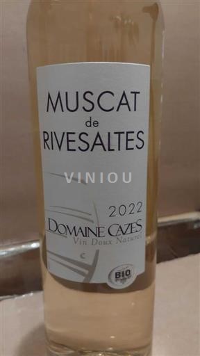 Roussillon Muscat de Rivesaltes Cazes 2022