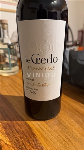 Roussillon Côtes do Roussillon Villages Cazes Le Credo 2021