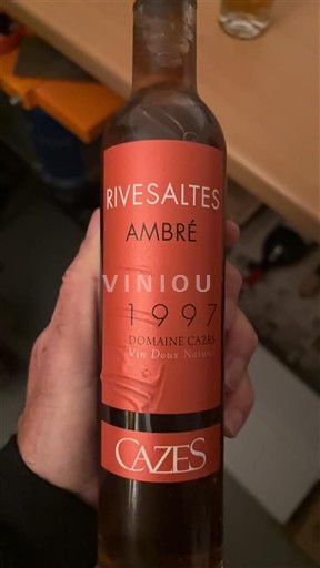 Rosellón Rivesaltes Cazes Ambré 1997