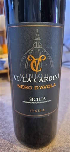 Sicily Villa Cardini Nero d'Avola 2024