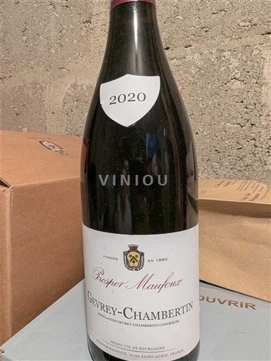 Bourgogne Gevrey-chambertin Prosper Maufoux 2020