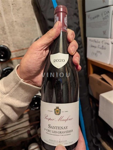 Bourgogne Santenay Premier Cru Prosper Maufoux Santenay 1er Cru Les Gravières 2020