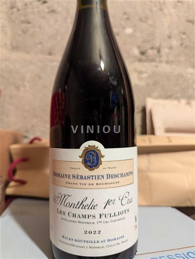Bourgogne Monthélie Premier Cru Sébastien Deschamps Les Champs Fulliots 2024
