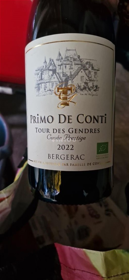 Südwestfrankreich Bergerac Château Tour des Gendres Primo de Conti 2022