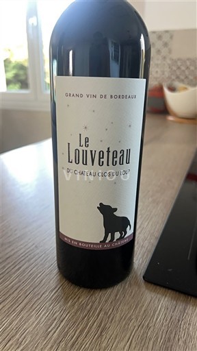 Bordeaux Château Clos du Loup Le Louveteau 2015