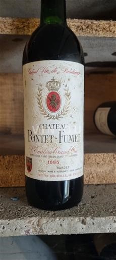 Bordeaux Saint-Émilion Grand Cru Château Pontet-Fumet 1985
