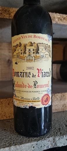 Bordeaux Lalande-de-Pomerol Domaine Viaud 2002