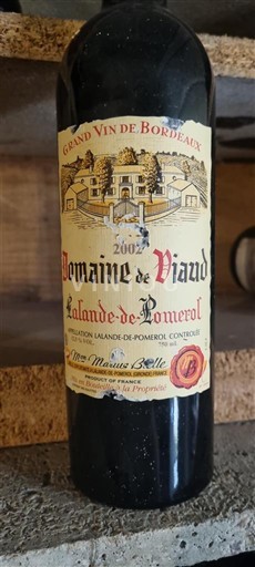 Bordeaux Lalande-de-Pomerol Domaine Viaud 2003