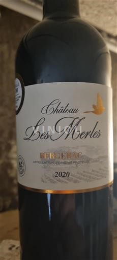 Bordeaux Barsac Château Les Merles 2020