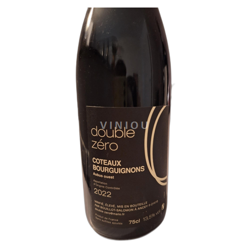 Burgundija Burgundska gricevja Bouillot-Salomon Double Zéro 2022