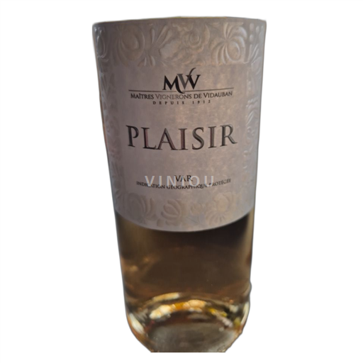 Provence, hạ lưu Rhône, Corse Địa Trung Hải Maitres Vignerons de Vidauban Plaisir 2024