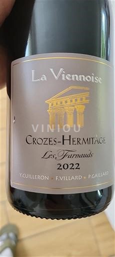 Rhône-dalen Crozes-Hermitage La Viennoise Les Farnauds 2022