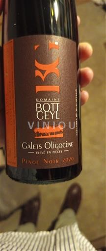 Alsace Domaine Bott-Geyl Galets Oligocène 2020