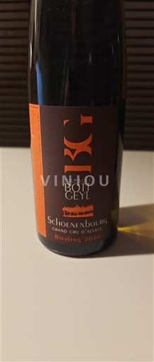 Alsacia Alsacia Grand Cru Grand Cru Bott-Geyl Schoenenbourg 2020