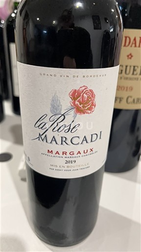 Bordeaux Margaux La Rose Marcadi 2019