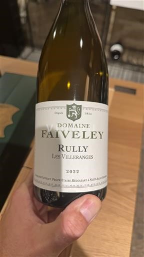 Borgoña Rully Domaine Faiveley Les Villeranges 2022