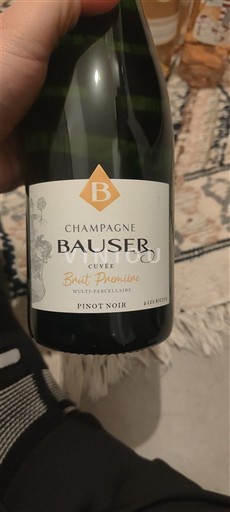 Champaña Champán Champagne Bauser Brut Première Sin añada