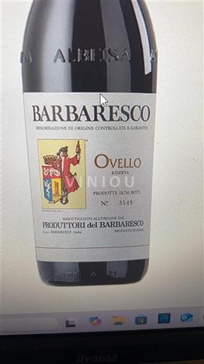 Piedmont Wines Barbaresco Produttori Del Barbaresco Ovello 2020
