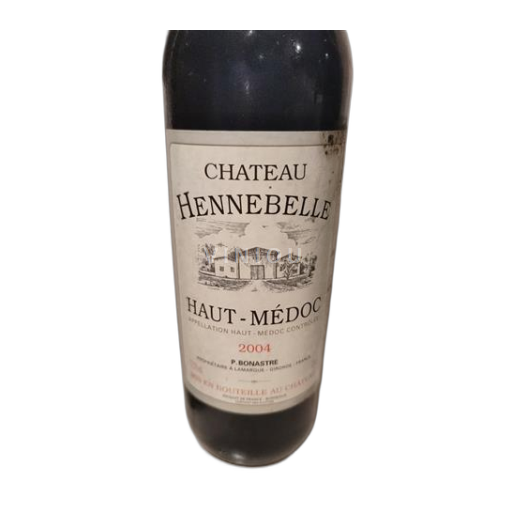 Bordeaux Haut-Médoc Château Hennebelle 2004
