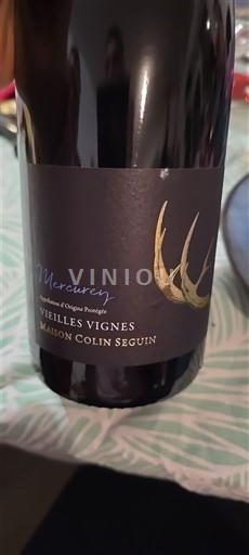 Burgundsko Mercurey Maison Colin Seguin Vieilles Vignes 2023