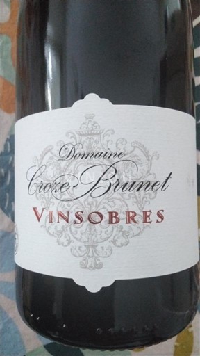 Rhônedalen Vinsobres Domaine Crozes-Brunet Icke årgångsbetecknad