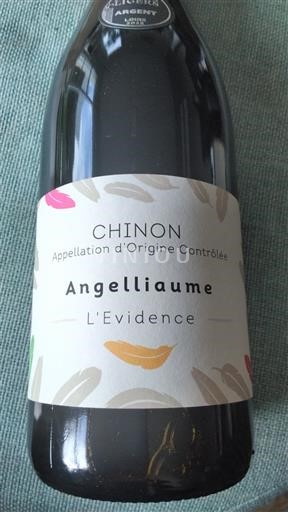 Loire-dalen Chinon Angelliaume L'Evidence Ikke årgangsbestemt