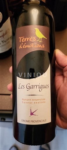 Thung lũng Rhône Coteaux-de-die Terres émotions Les Garrigues 2017
