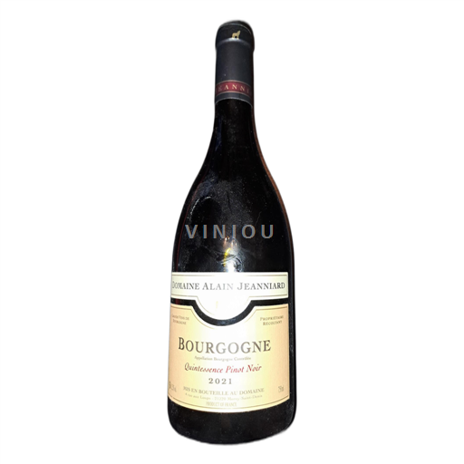Burgundi Bourgogne Domaine Alain Jeanniard Quintessence 2021