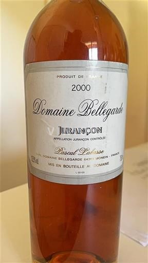 Sydvestfrankrig Jurançon Domaine Bellegarde 2000