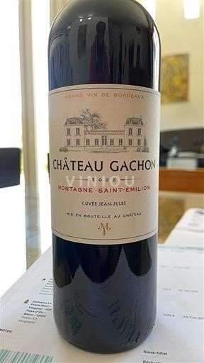 Bordeaux Montagne-Saint-Émilion Château Gachon Jean-Jules 2022