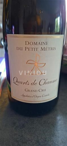 Thung lũng sông Loire Quarts de Chaume Grand Cru Domaine Petit Métris Quarts de Chaume 2017