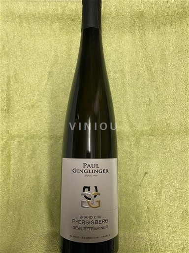 Elsass Gewürztraminer Grand Cru Paul Ginglinger Pfersigberg 2019