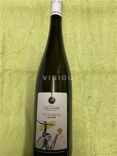 Alsace Fritz Schmitt Affenberg Pinot Gris 2019
