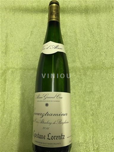 Alsazia Gewürztraminer Grand Cru Gustave Lorentz Gewurztraminer Altenberg de Bergheim 2016