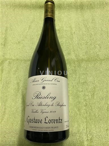 Alsazia Riesling Grand Cru Gustave Lorentz Vieilles Vignes 2019