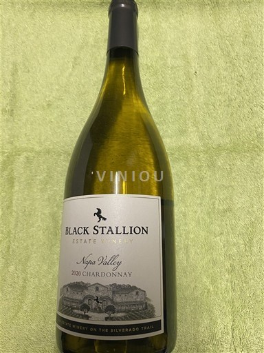 Kalifornialaiset AVA:t Napa Valley Black Stallion Estate Winery Chardonnay 2020