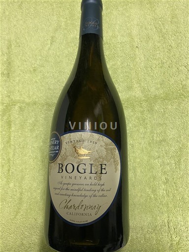 Vùng trồng nho được cấp phép California Không được chỉ định Bogle Vineyards Chardonnay 2019