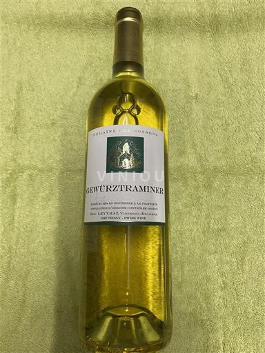 Genève Mandement Domaine Des Bossons Gewurstraminer 2019