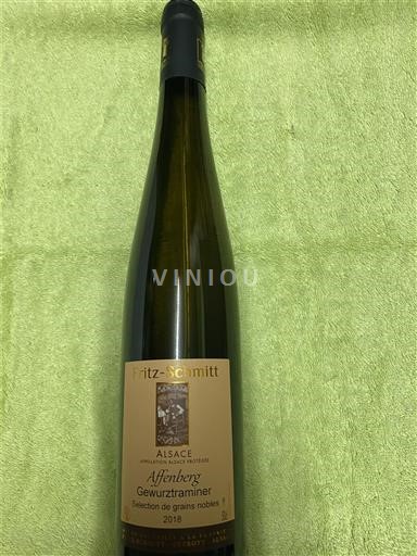 Alsace Fritz Schmitt Gewurstraminer Grand Cru Affenberg 2018