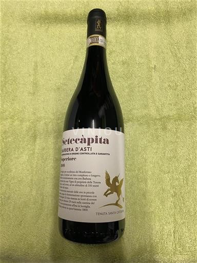 Piemonte Barbera d'Asti Tenuta Santa Caterina Setecàpita 2016