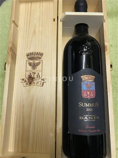 Toscana Castello Banfi Summus 2003