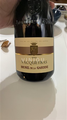 Valle del Rodano Vacqueyras Brunel de la Gardine 2022