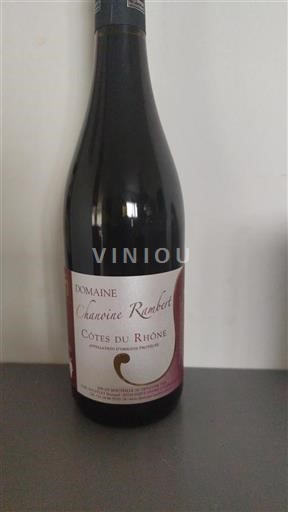 Rhône Valley Côtes-du-Rhône Domaine Chanoine Rambert 2021
