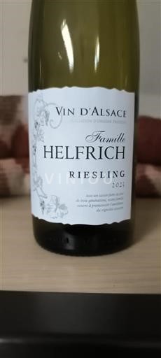 Alsacia Grand Cru Famille Helfrich Riesling 2023